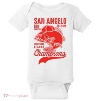 San Angelo Red Snappers West Texas League Champions Baby Bodysuit thumb 0
