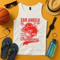San Angelo Red Snappers West Texas League Champions Tank Top thumb 4
