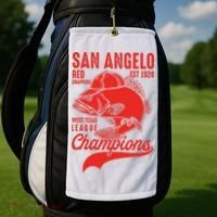 San Angelo Red Snappers West Texas League Champions Golf Towel thumb 2