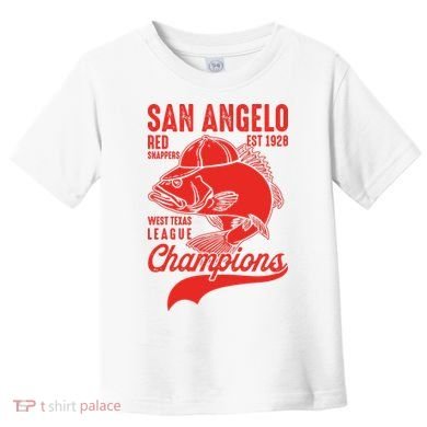 San Angelo Red Snappers West Texas League Champions Toddler T-Shirt