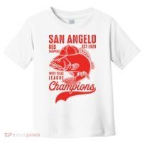 San Angelo Red Snappers West Texas League Champions Toddler T-Shirt thumb 0