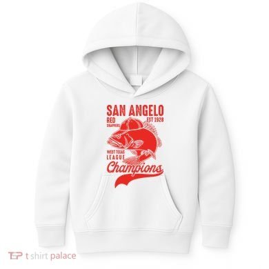San Angelo Red Snappers West Texas League Champions Kids Hoodie