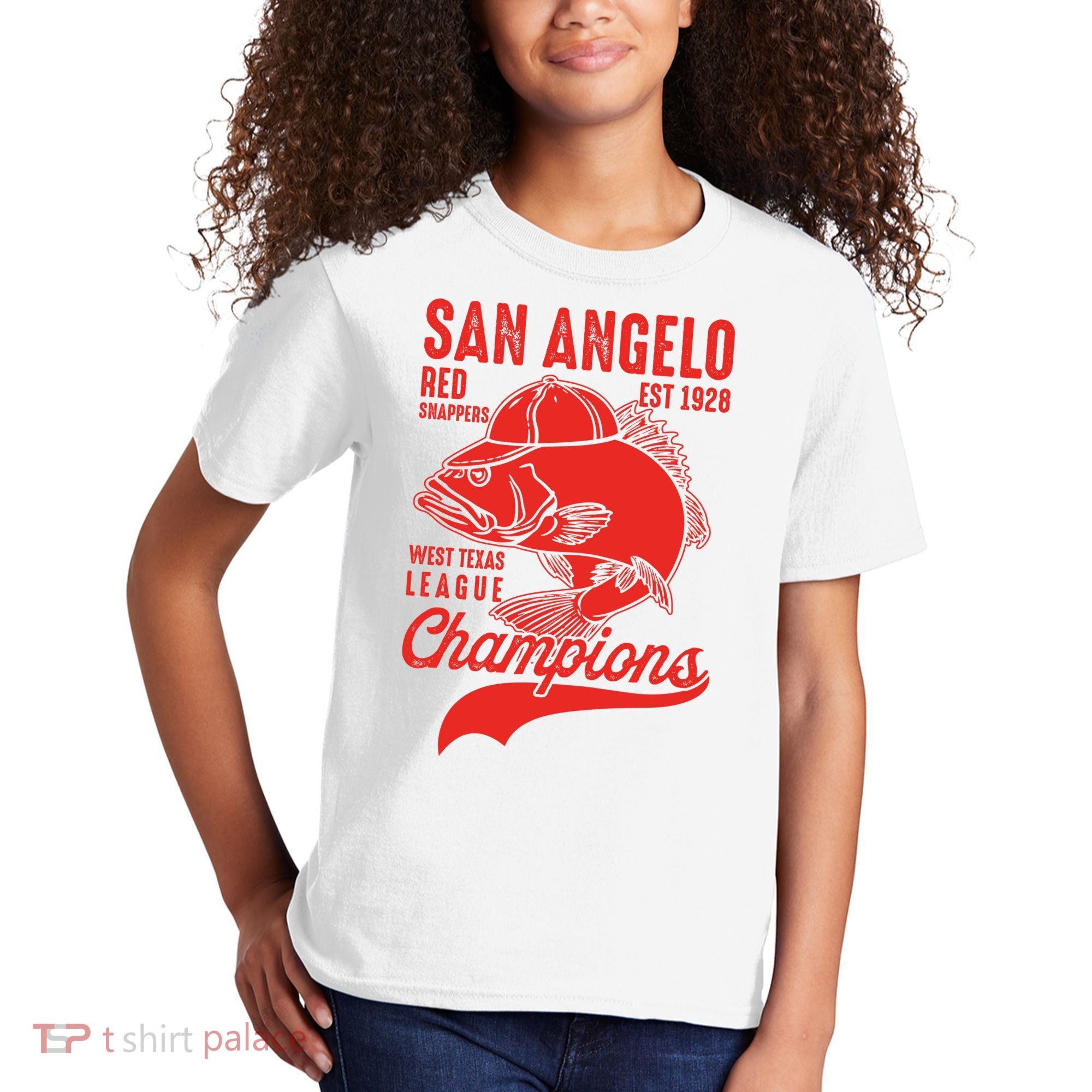 San Angelo Red Snappers West Texas League Champions Kids T-Shirt