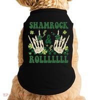 ShamRock And Roll Funny St. Patrick's Day Doggie Tank thumb 0