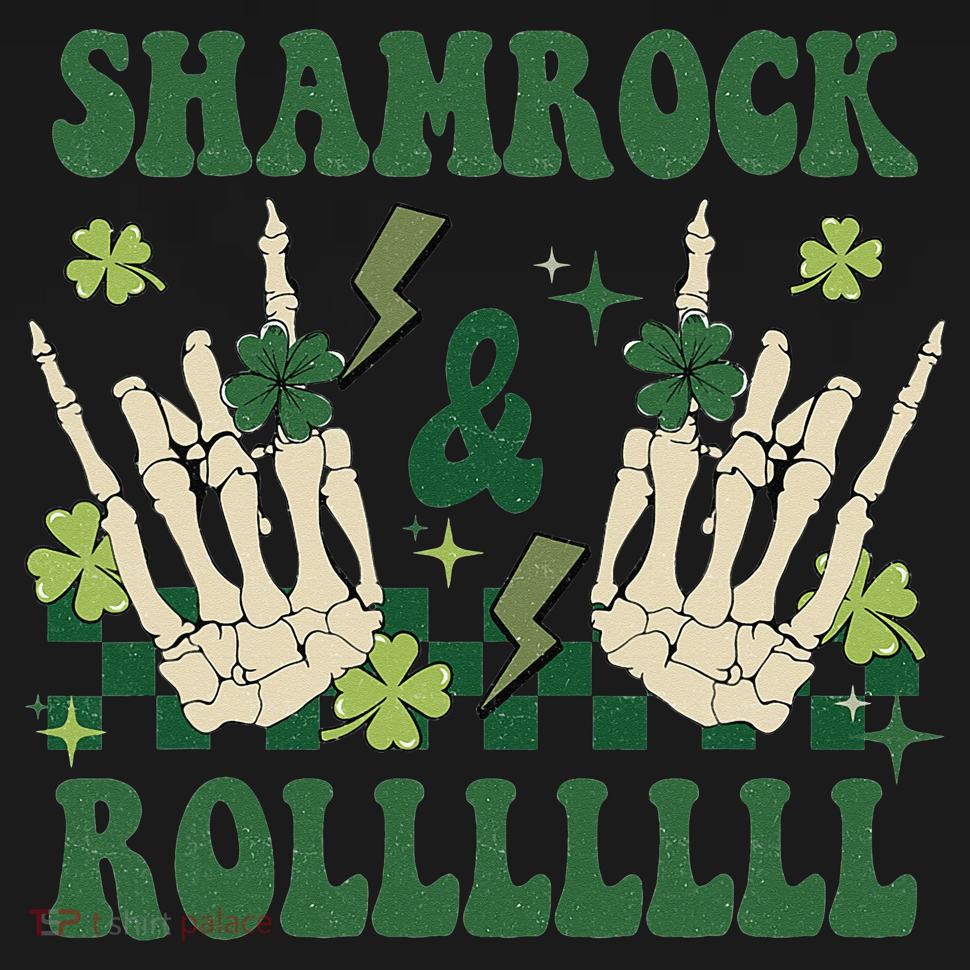 ShamRock And Roll Funny St. Patrick's Day Doggie Tank