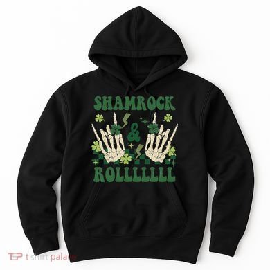 ShamRock And Roll Funny St. Patrick's Day Hoodie