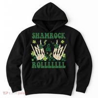 ShamRock And Roll Funny St. Patrick's Day Hoodie thumb 0