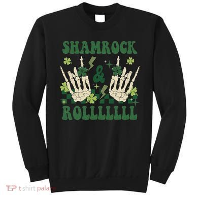 ShamRock And Roll Funny St. Patrick's Day Sweatshirt