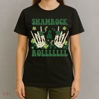 ShamRock And Roll Funny St. Patrick's Day T-Shirt thumb 4