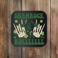 ShamRock And Roll Funny St. Patrick's Day Coaster thumb 0