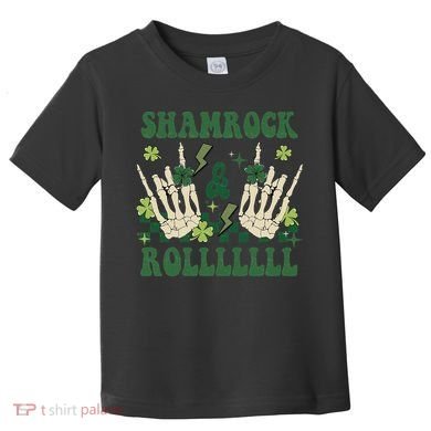 ShamRock And Roll Funny St. Patrick's Day Toddler T-Shirt