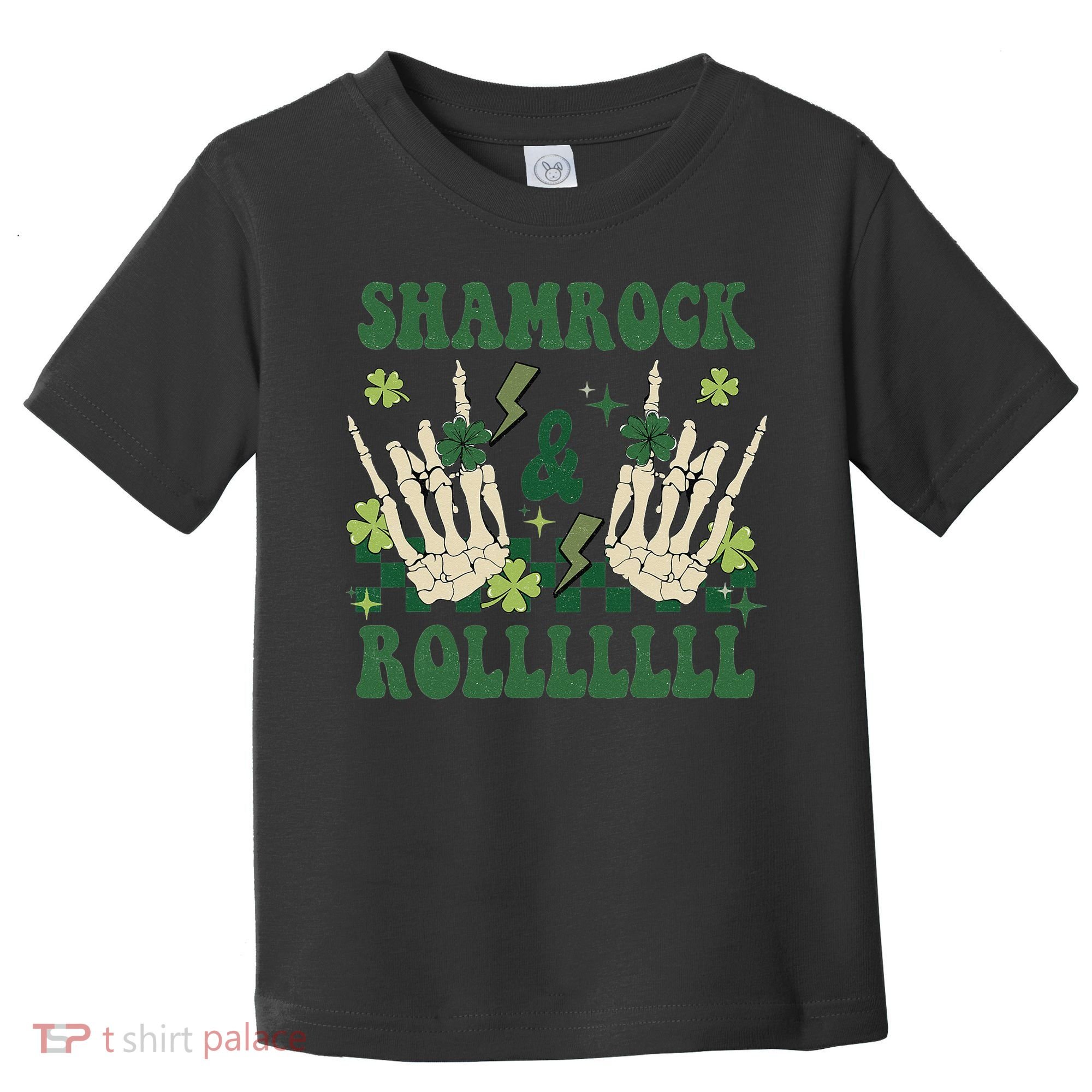 ShamRock And Roll Funny St. Patrick's Day Toddler T-Shirt