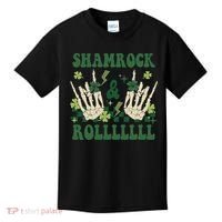 ShamRock And Roll Funny St. Patrick's Day Kids T-Shirt thumb 0