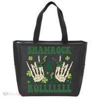 ShamRock And Roll Funny St. Patrick's Day Tote Bag thumb 0