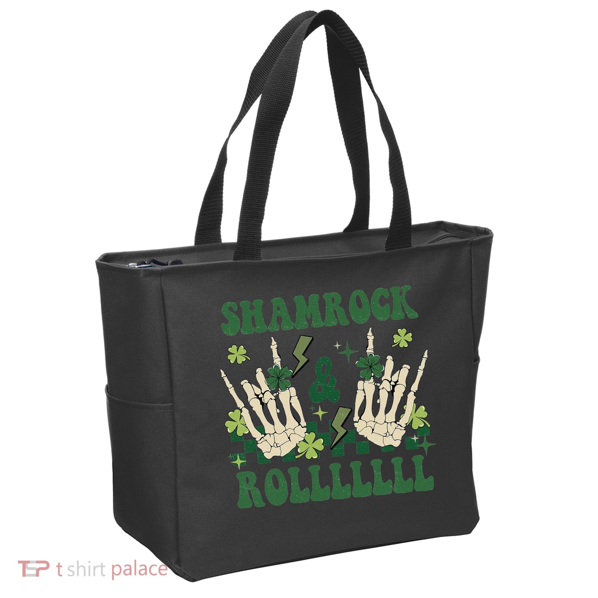ShamRock And Roll Funny St. Patrick's Day Tote Bag