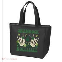 ShamRock And Roll Funny St. Patrick's Day Tote Bag thumb 3