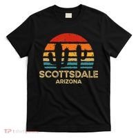 Scottsdale Arizona Retro Sunset T-Shirt thumb 0