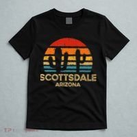 Scottsdale Arizona Retro Sunset T-Shirt thumb 5