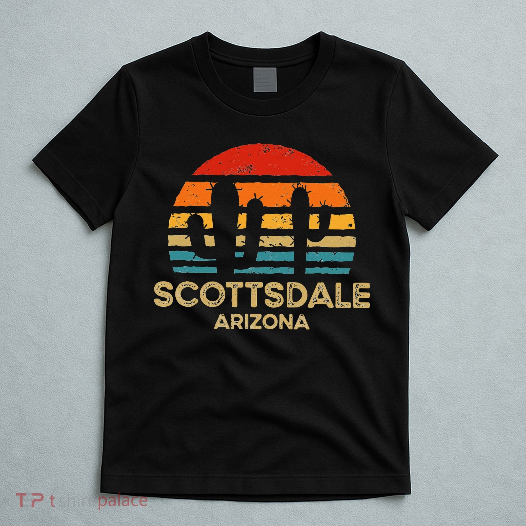 Scottsdale Arizona Retro Sunset T-Shirt