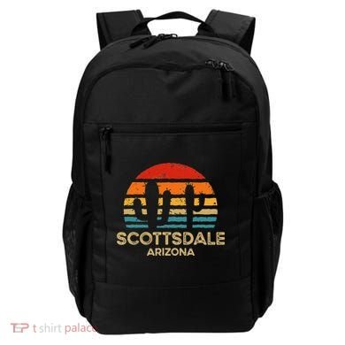 Scottsdale Arizona Retro Sunset Backpack