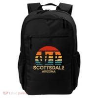 Scottsdale Arizona Retro Sunset Backpack thumb 0