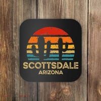 Scottsdale Arizona Retro Sunset Coaster thumb 0