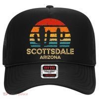 Scottsdale Arizona Retro Sunset Hat thumb 0