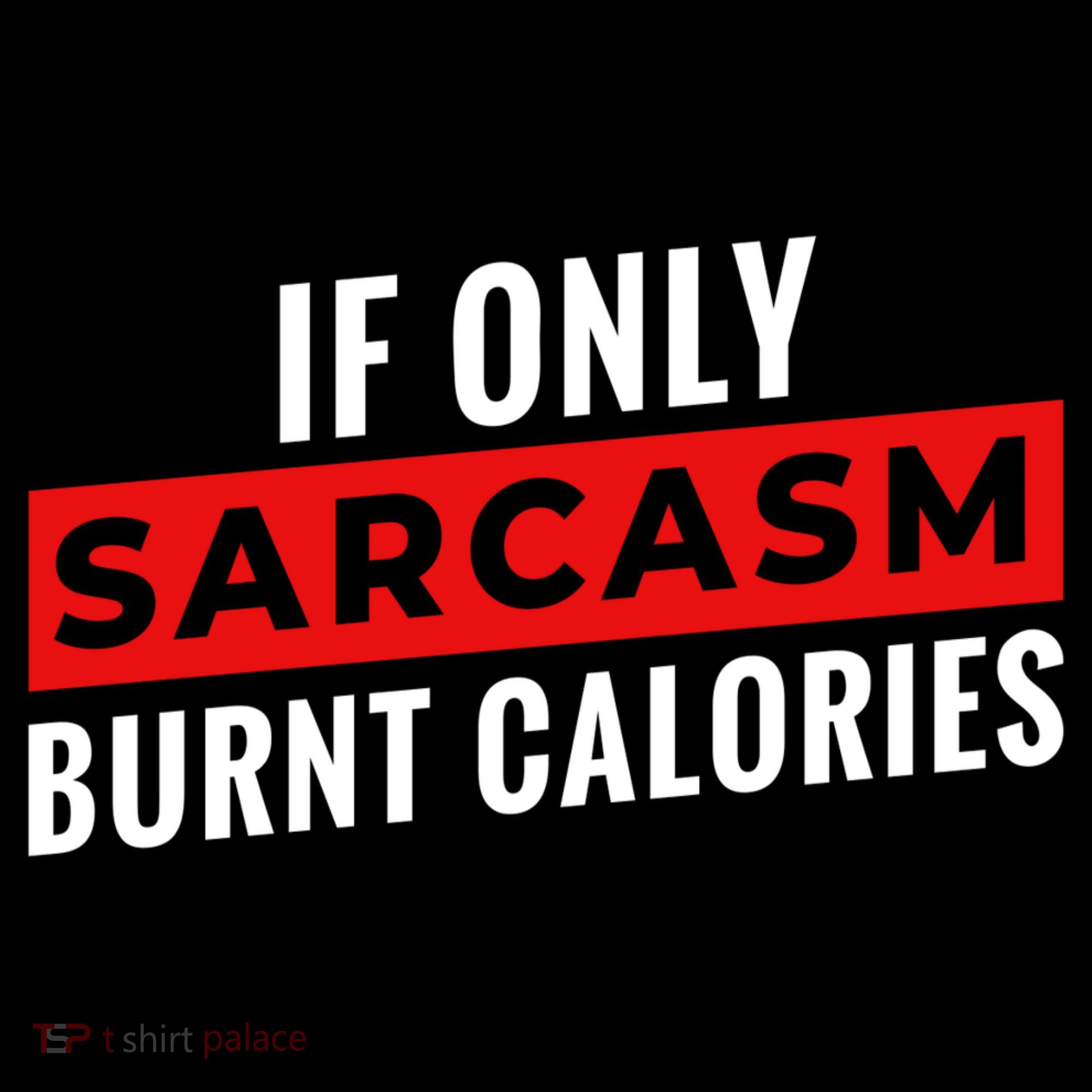 Sarcasm Burnt Calories Coaster