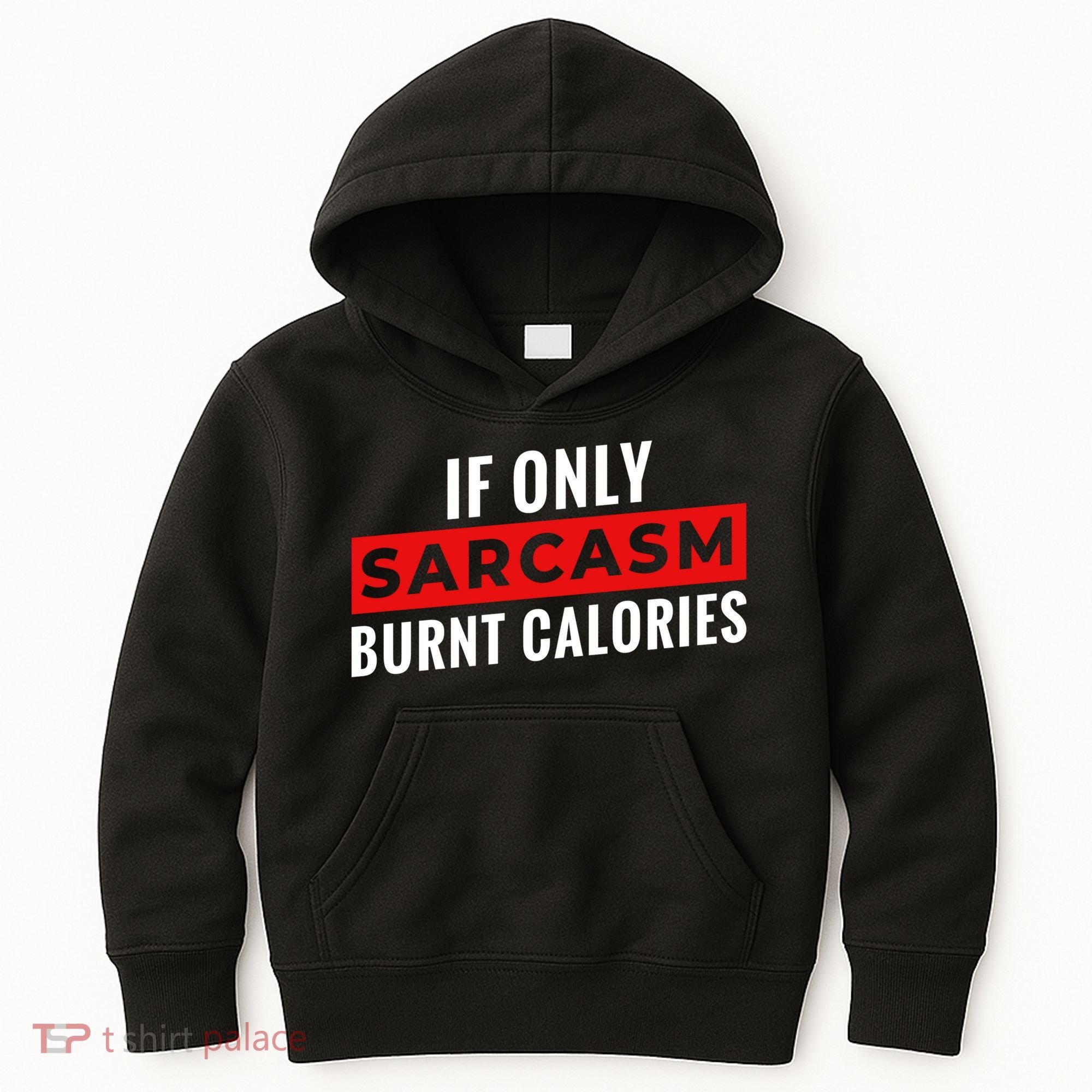 Sarcasm Burnt Calories Kids Hoodie