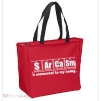 Sarcasm Is Elemental To My Being Tote Bag thumb 2