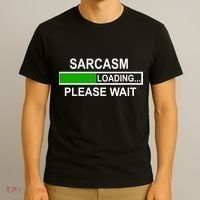 Sarcasm Loading Please Wait T-Shirt thumb 3