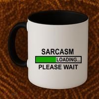Sarcasm Loading Please Wait Coffee Mug thumb 2