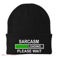 Sarcasm Loading Please Wait Beanie thumb 0