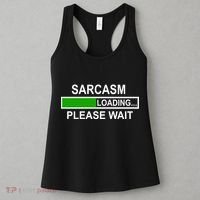 Sarcasm Loading Please Wait Women's Tank Top thumb 3