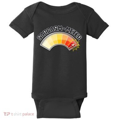 Sarcasm Meter High Baby Bodysuit
