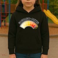 Sarcasm Meter High Kids Hoodie thumb 3