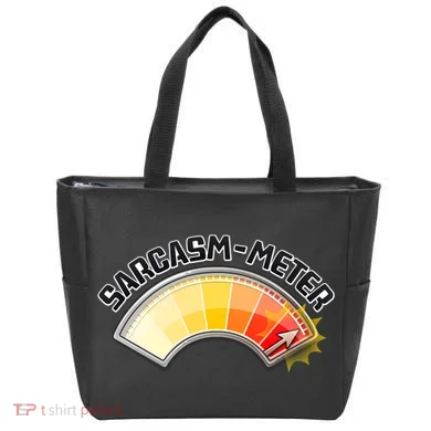 Sarcasm Meter High Tote Bag