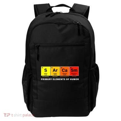 Sarcasm Primary Elements of Humor Backpack