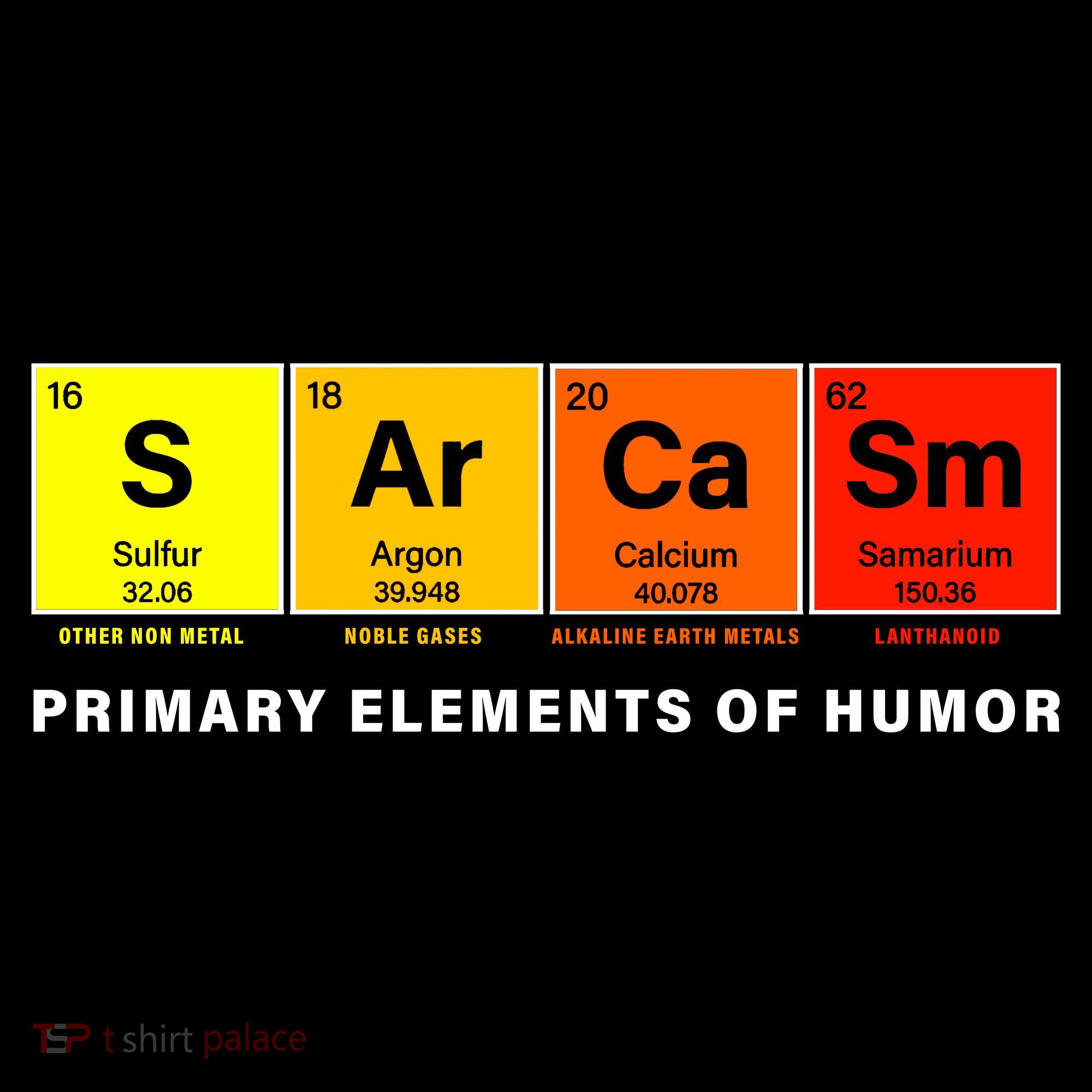 Sarcasm Primary Elements of Humor Backpack