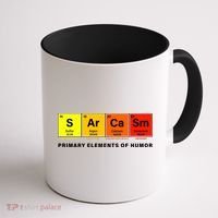 Sarcasm Primary Elements of Humor Coffee Mug thumb 1