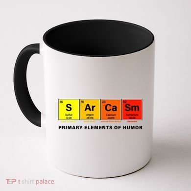 Sarcasm Primary Elements of Humor Coffee Mug