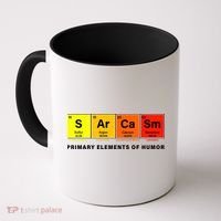 Sarcasm Primary Elements of Humor Coffee Mug thumb 0