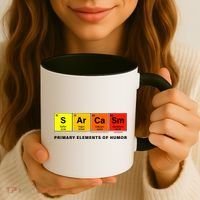 Sarcasm Primary Elements of Humor Coffee Mug thumb 3