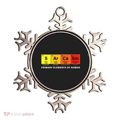 Sarcasm Primary Elements of Humor Ornament