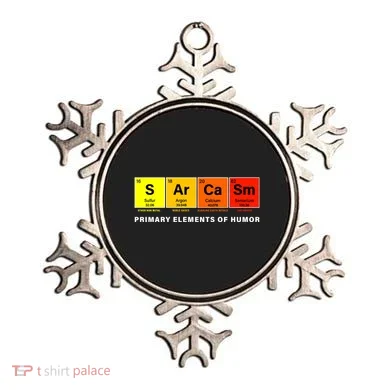 Sarcasm Primary Elements of Humor Ornament