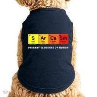 Sarcasm Primary Elements of Humor Doggie Tank thumb 0