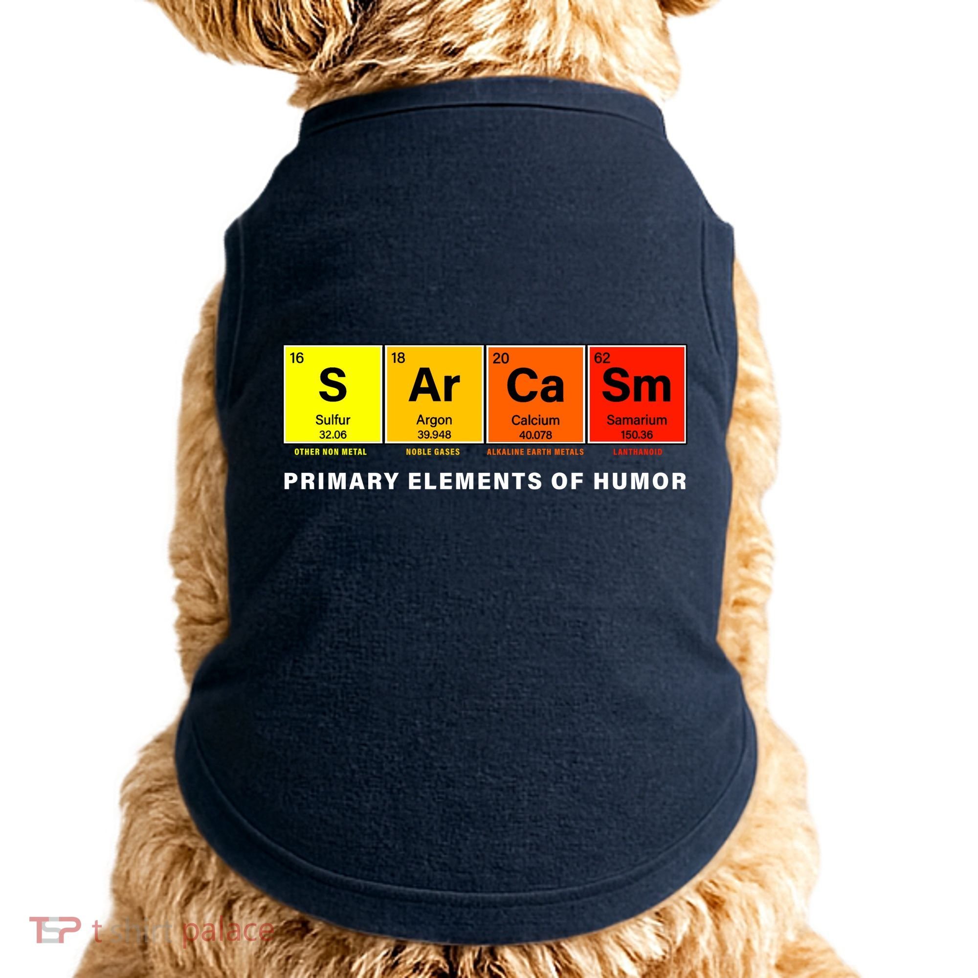 Sarcasm Primary Elements of Humor Doggie Tank