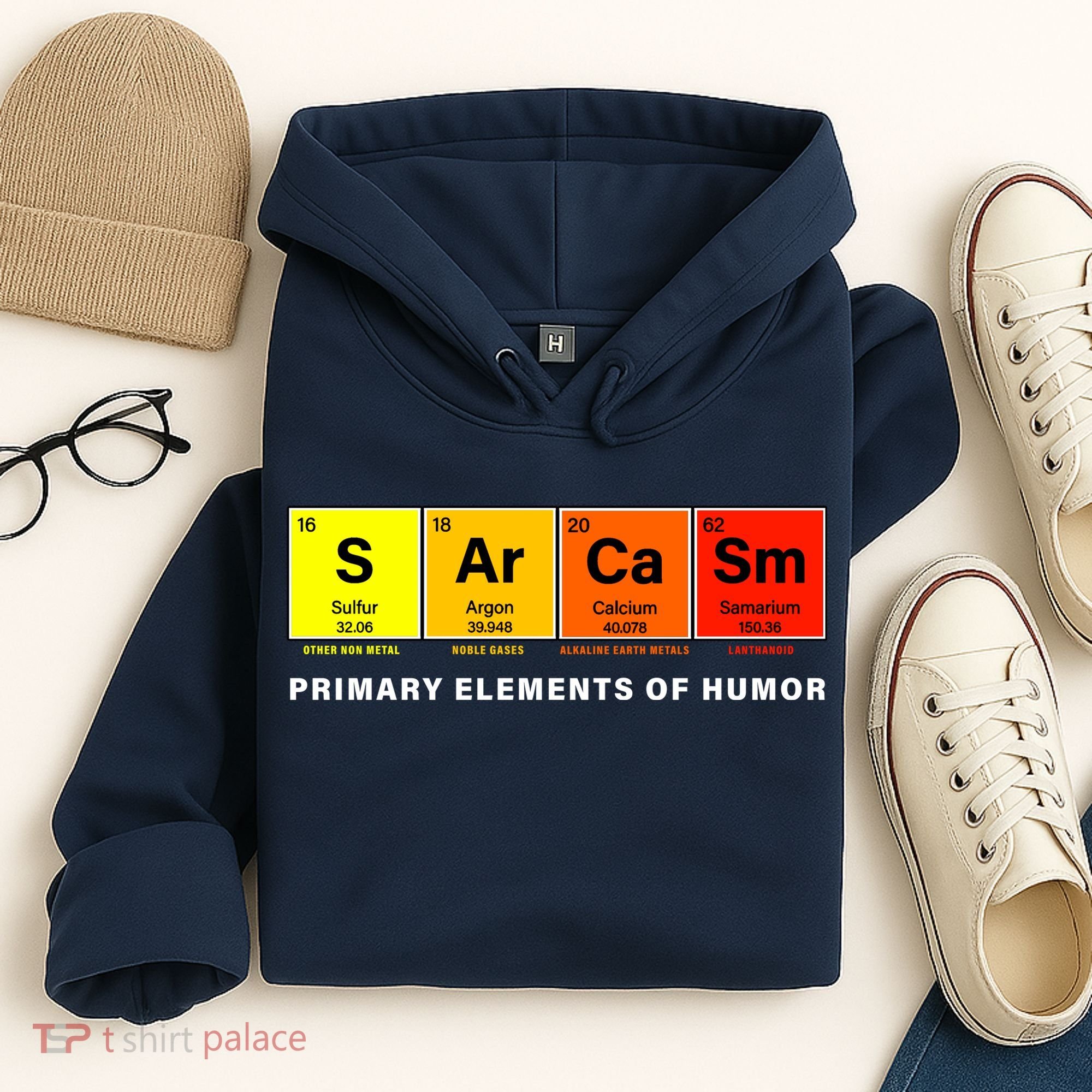 Sarcasm Primary Elements of Humor Hoodie
