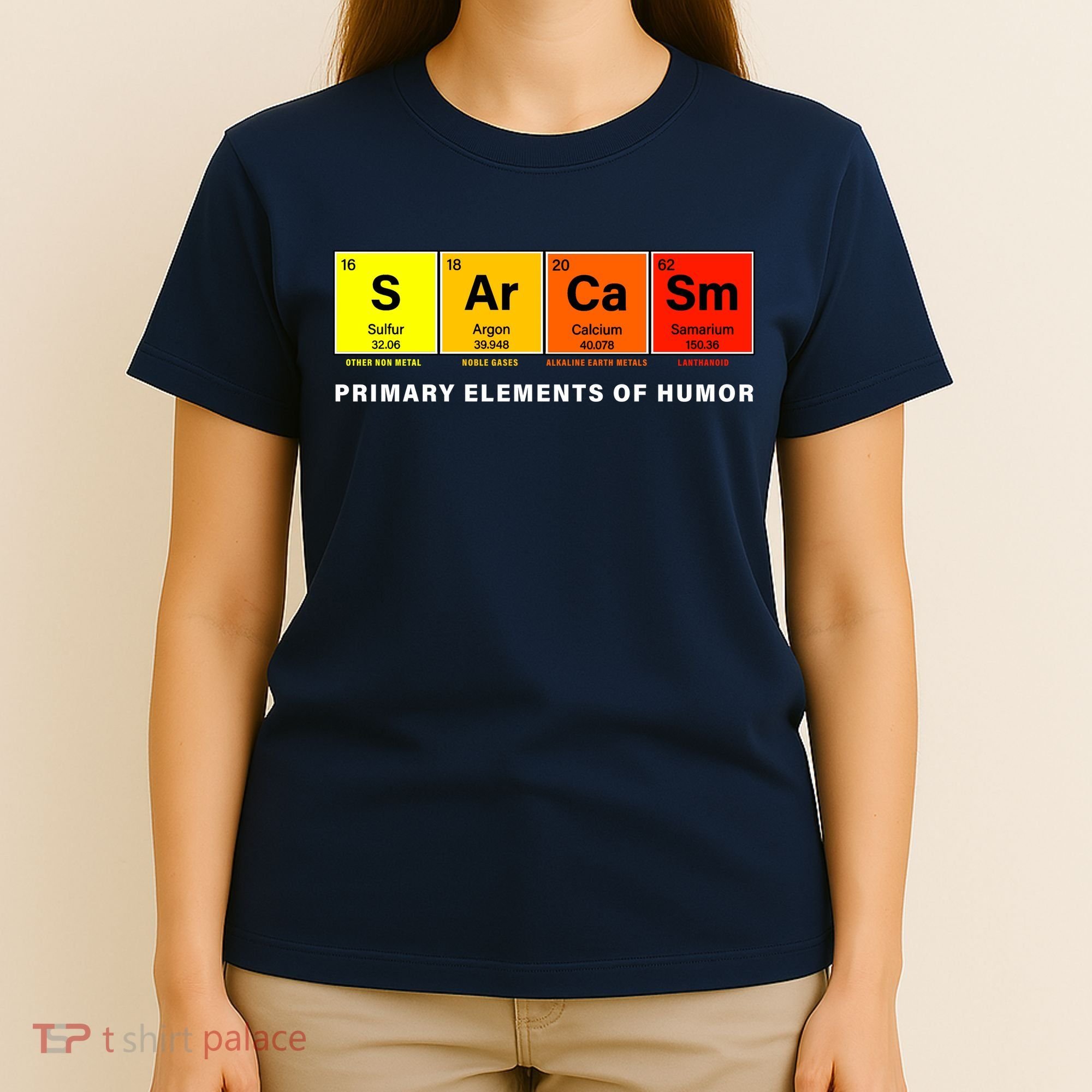 Sarcasm Primary Elements of Humor T-Shirt