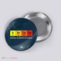 Sarcasm Primary Elements of Humor Button thumb 0